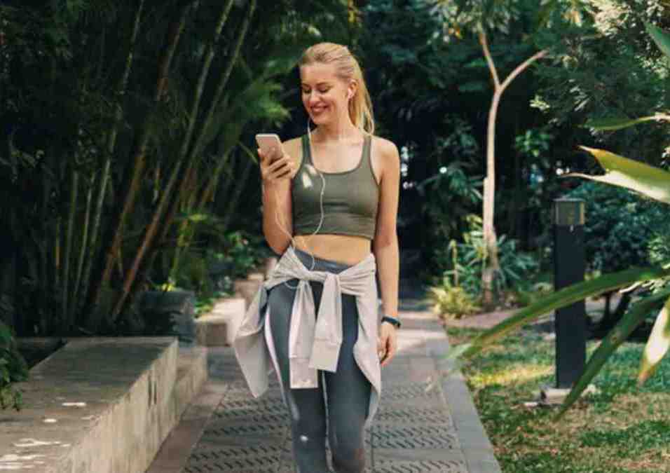 Girl walking