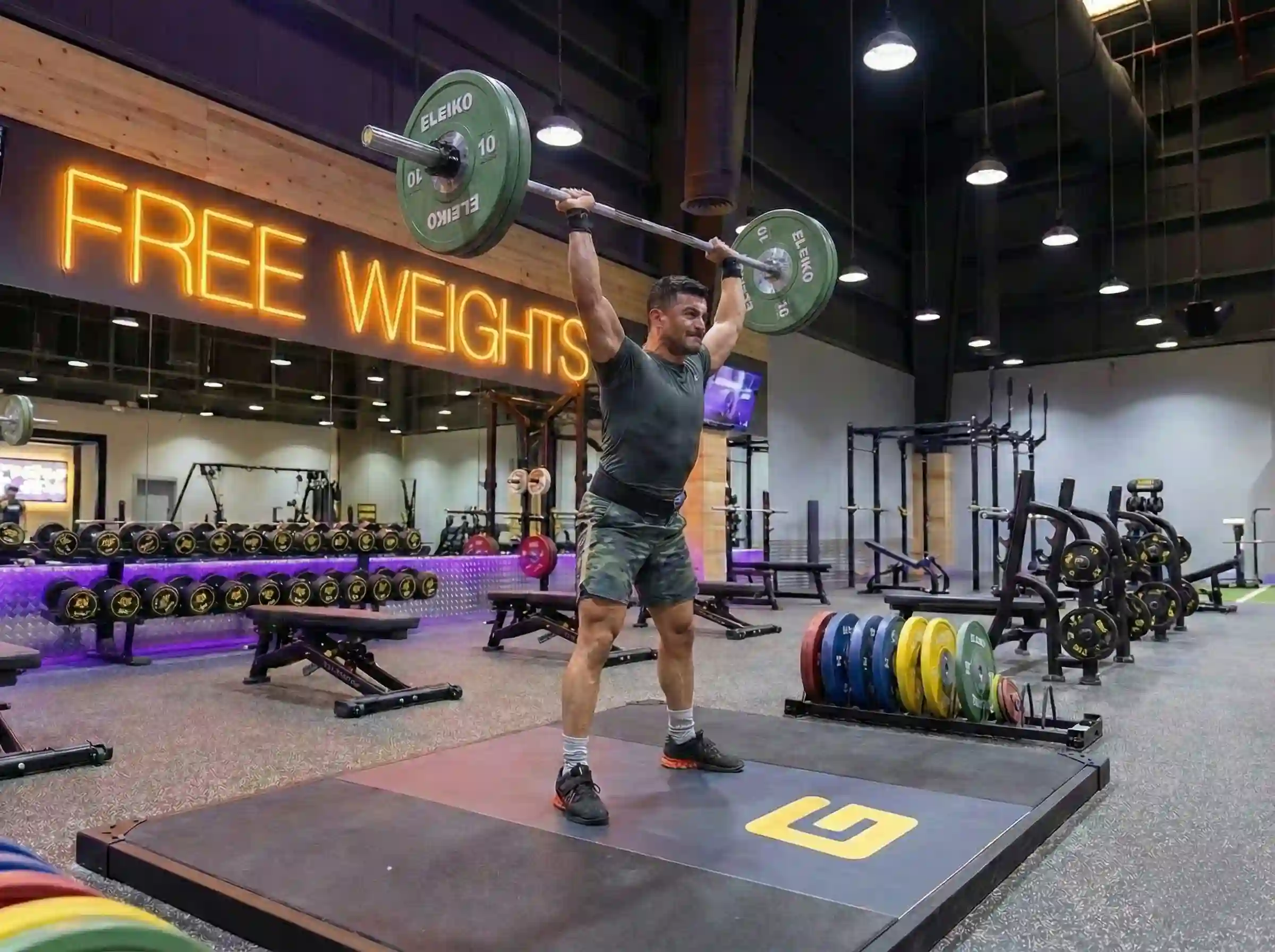 Barbell Clean And Press