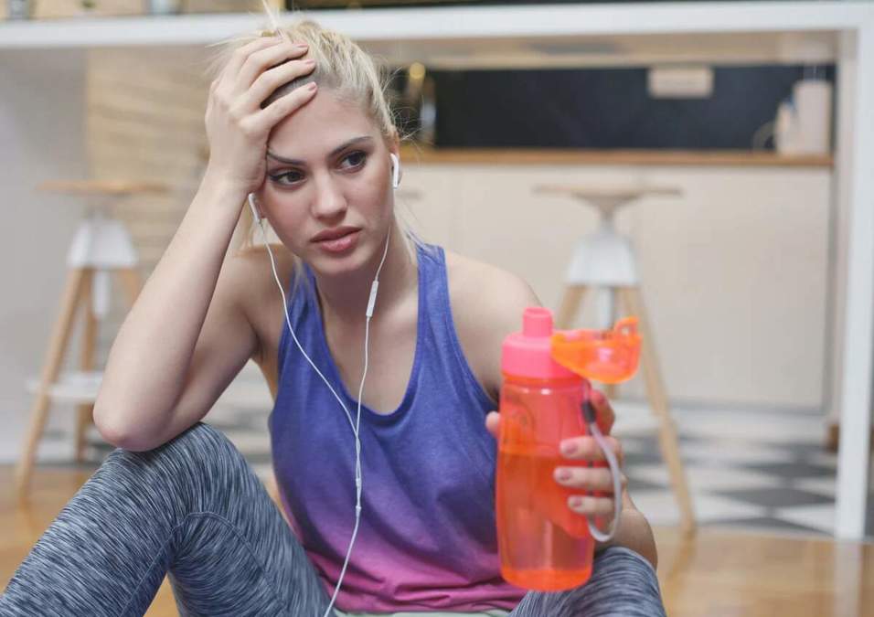 Girl in the gym