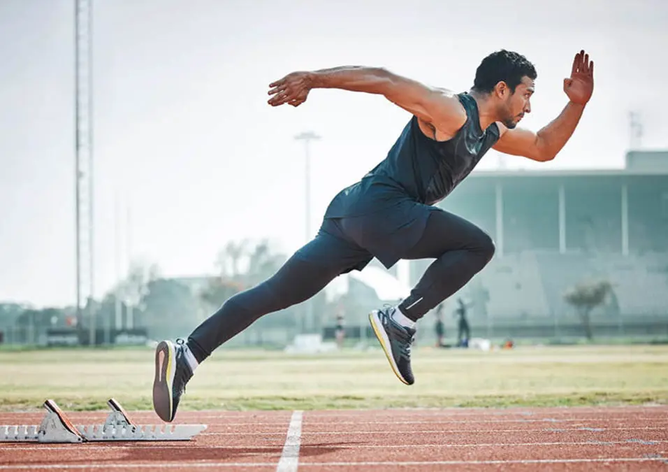 Man running