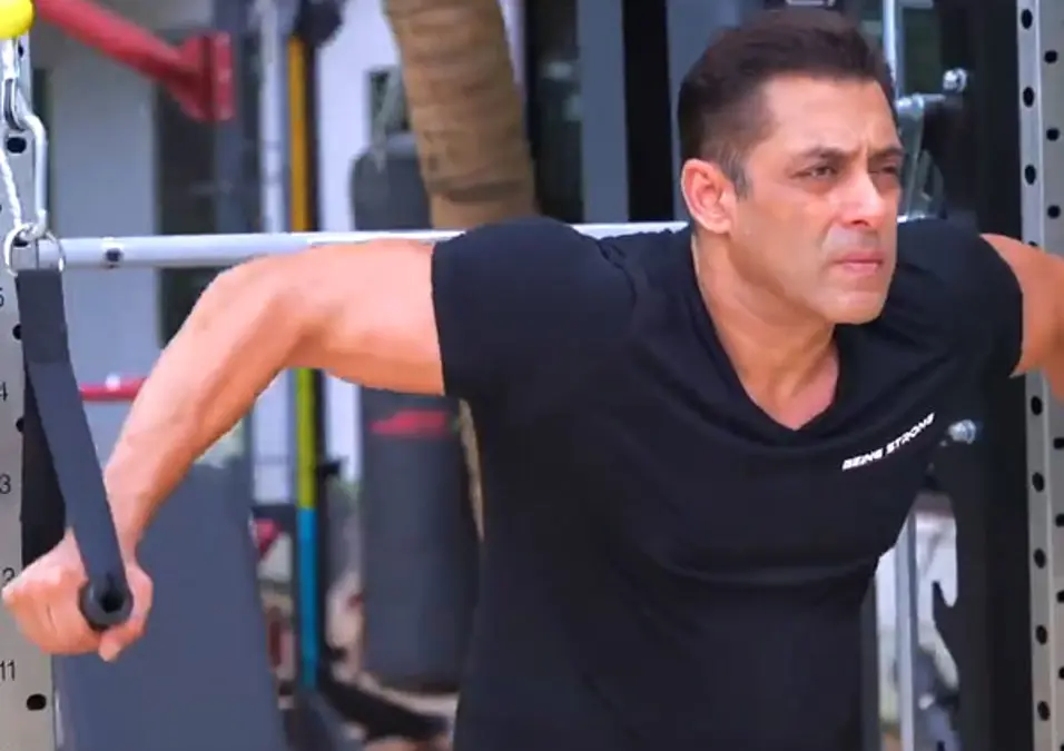Salman Khan at the Gym