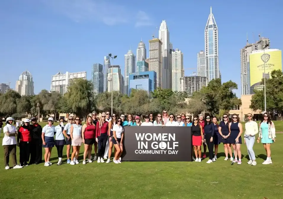 هيرو دبي ديزرت كلاسيك تستضيف يوم المرأة في رياضة الغولف