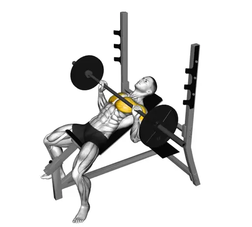 Barbell Incline Bench Press Thumbnail