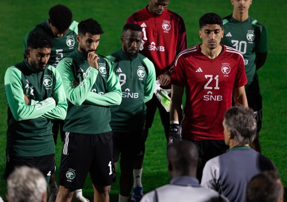 Saudi Footballers Training Camp