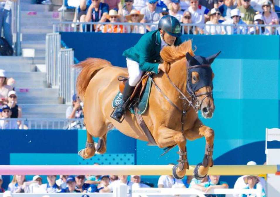 ممثل السعودية في كأس العالم لقفز الحواجز رمزي الدهامي