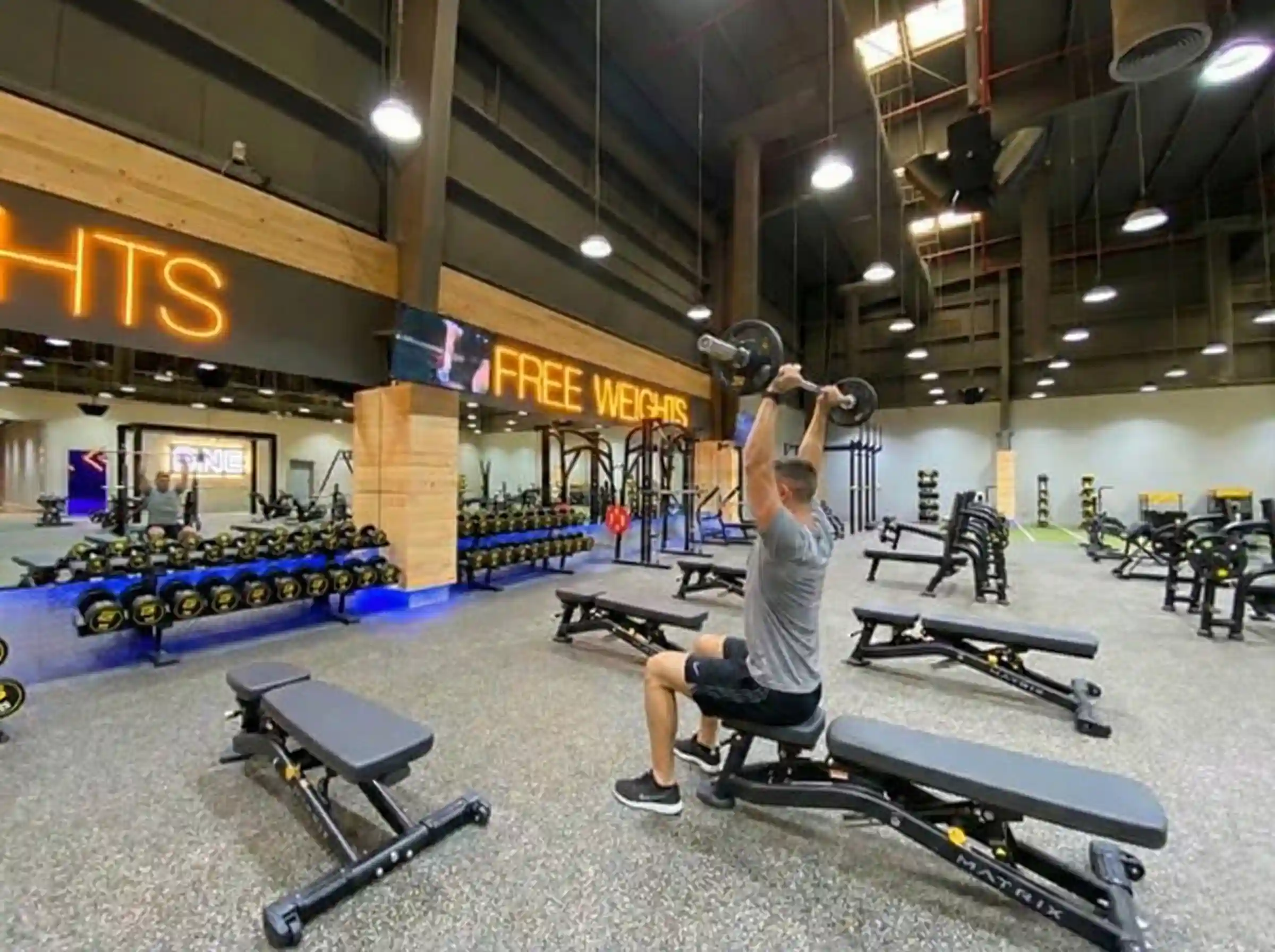 Barbell Seated Overhead Triceps Extension