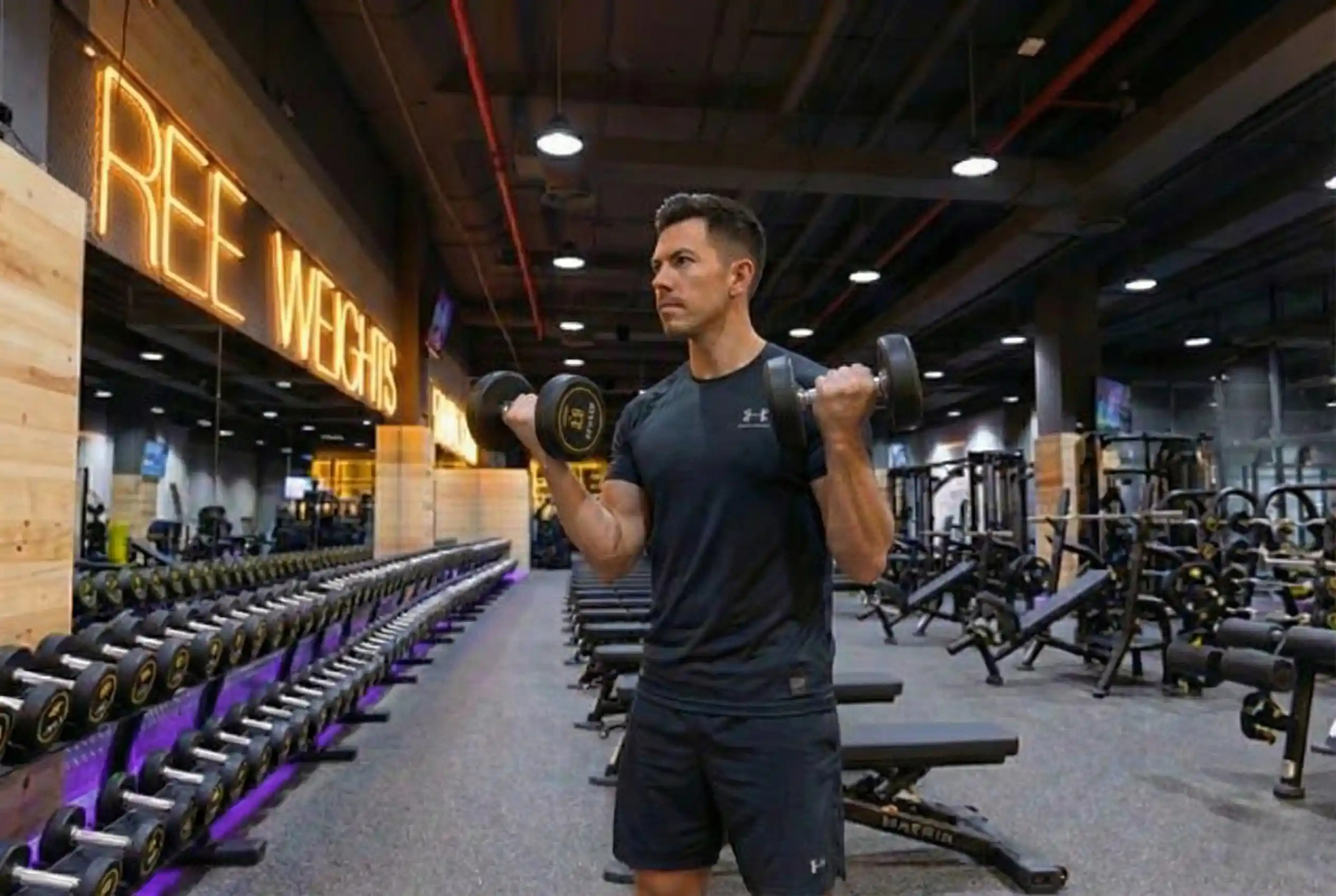 Dumbbell Standing Biceps Curl