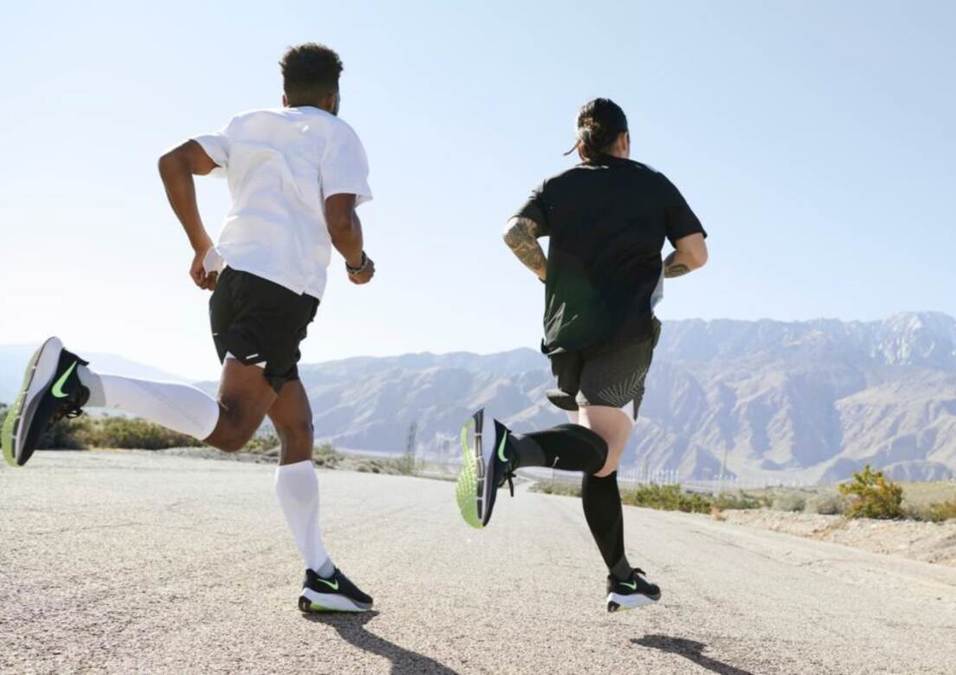 men running