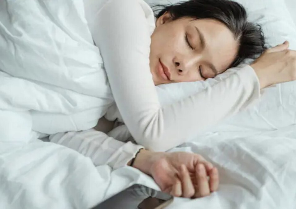 sleeping girl