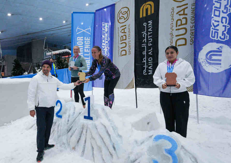 Winners of Ice Warrior Challenge 2024 at Ski Dubai announced