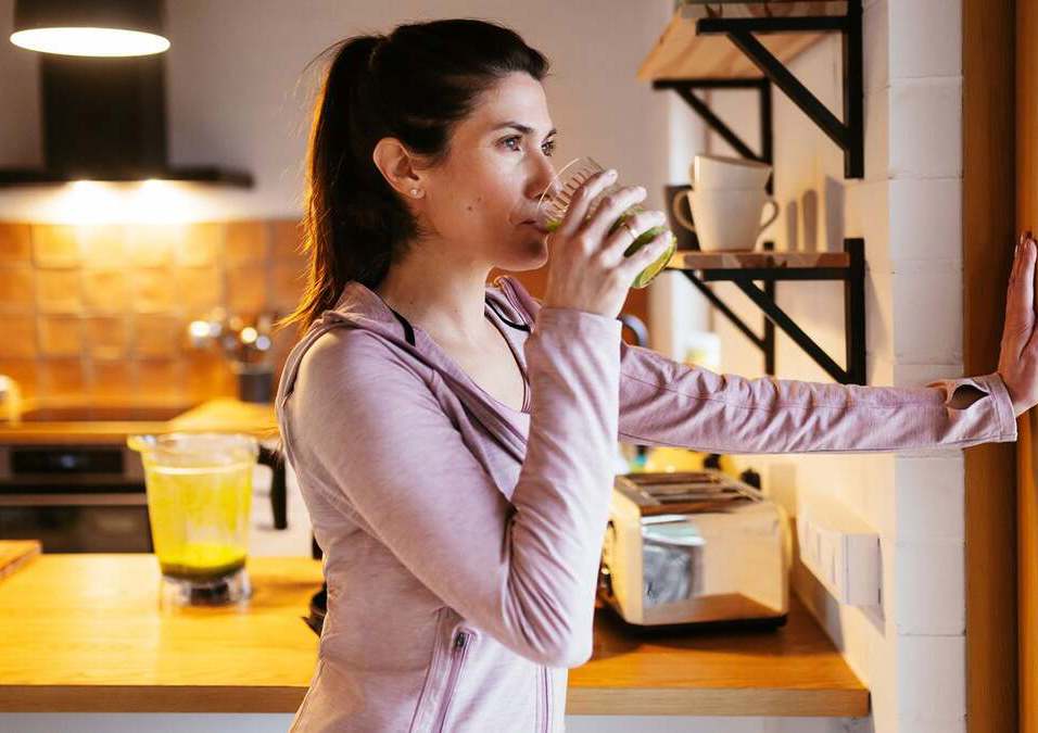 girl eating snack
