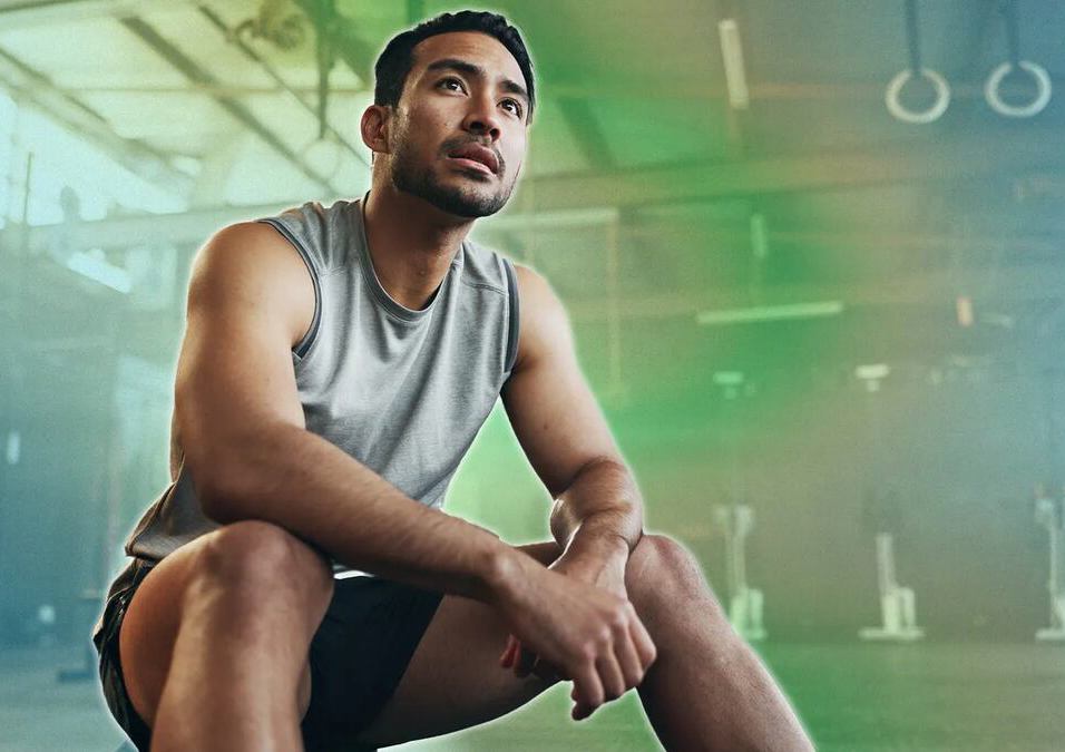 Man in the gym
