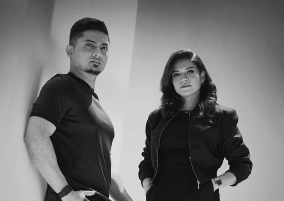 a man and a woman