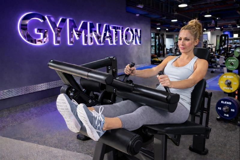 Lever Seated Leg Curl