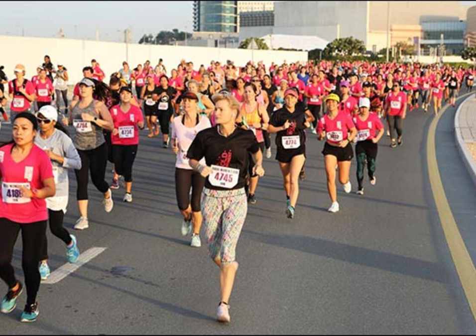 Woman running