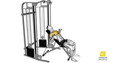 Cable Incline Bench Press Thumb
