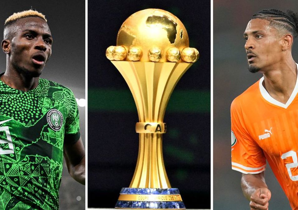 Afcon Final Between Ivory Coast And Nigeria