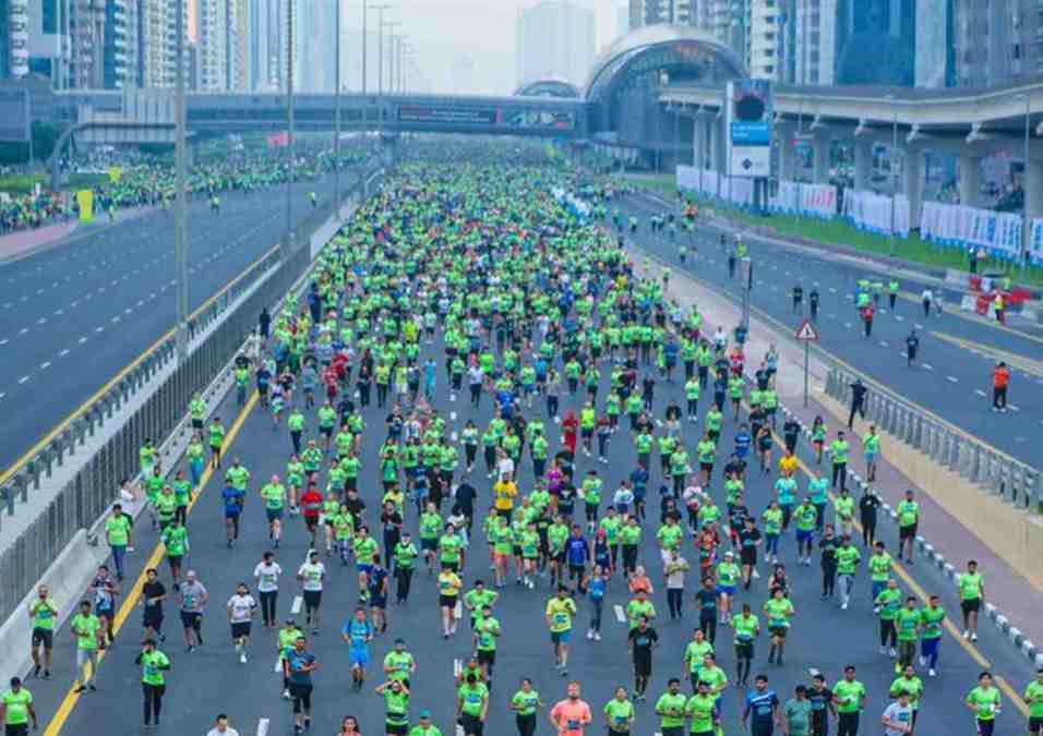 People running