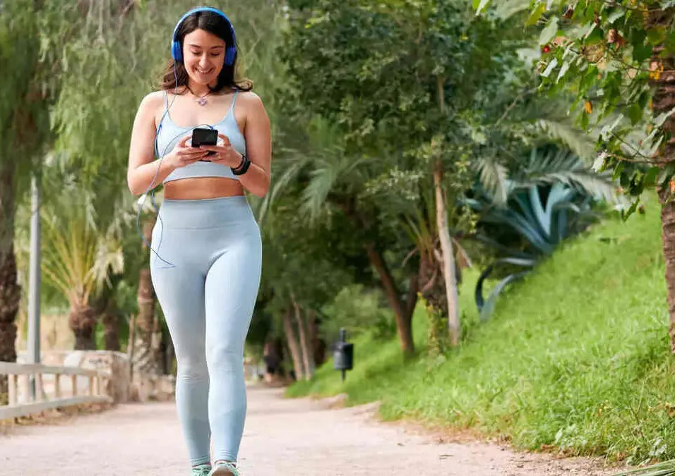 Girl walking