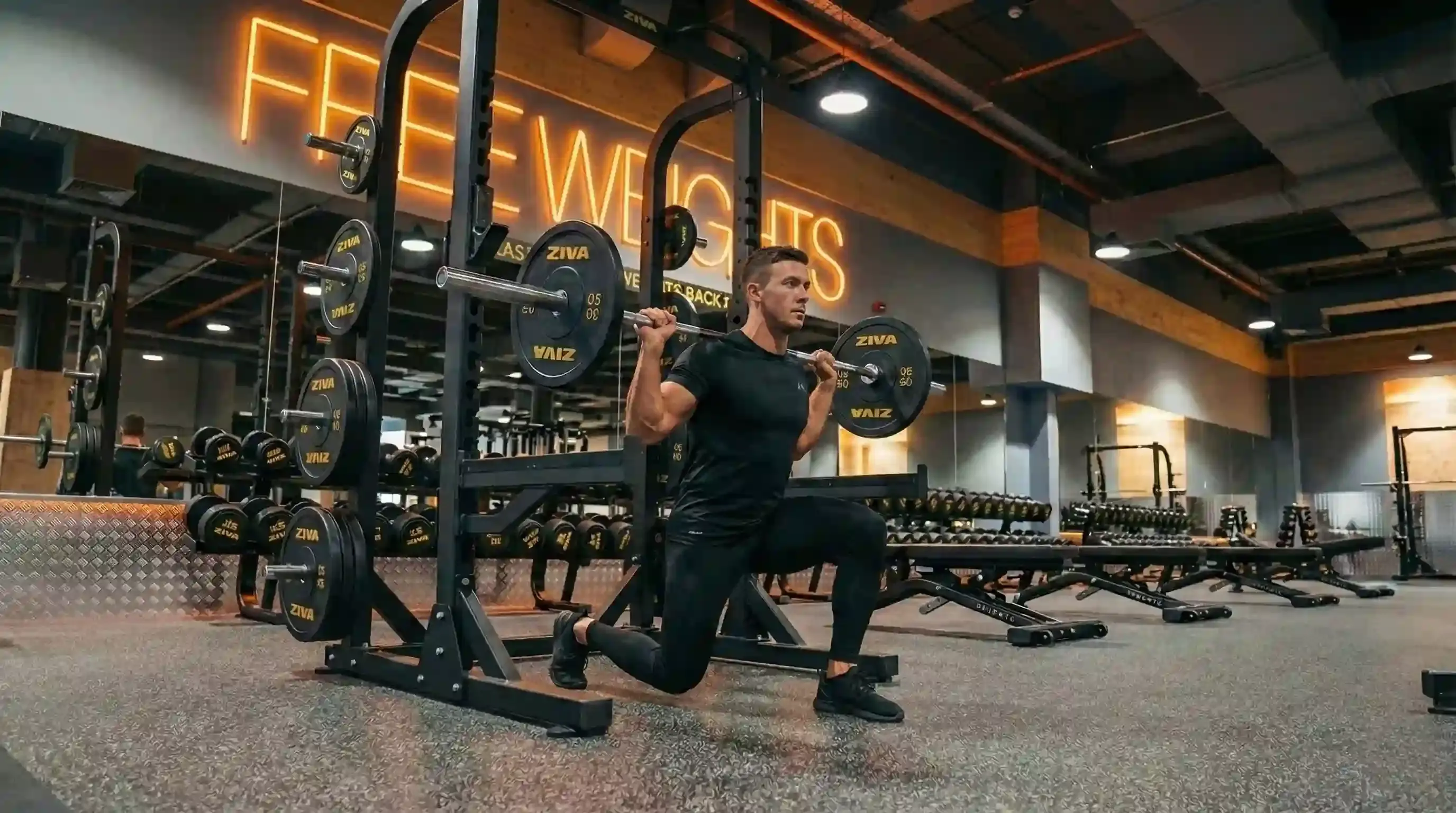 Barbell Lunge