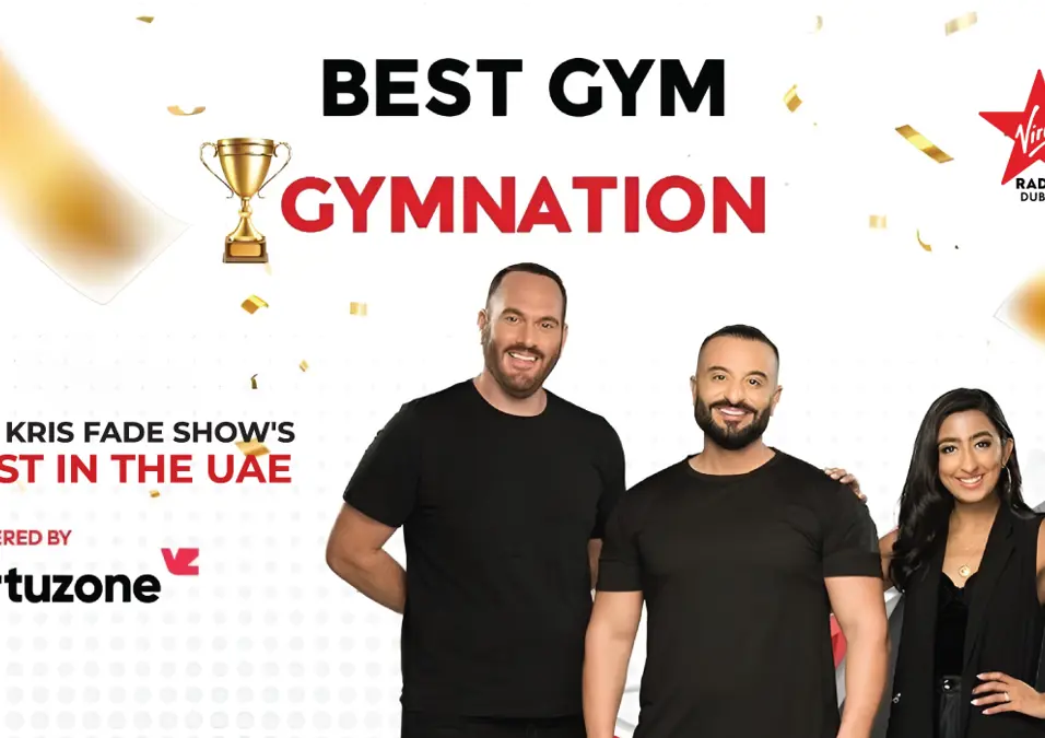 GymNation Wins Virgin Radio’s 'Best Gym in UAE' for Third Year