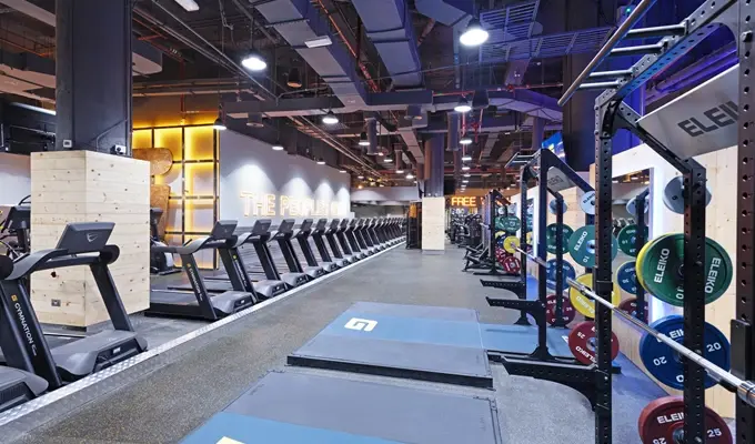 Gymnation Reem Island Lifting Platforms