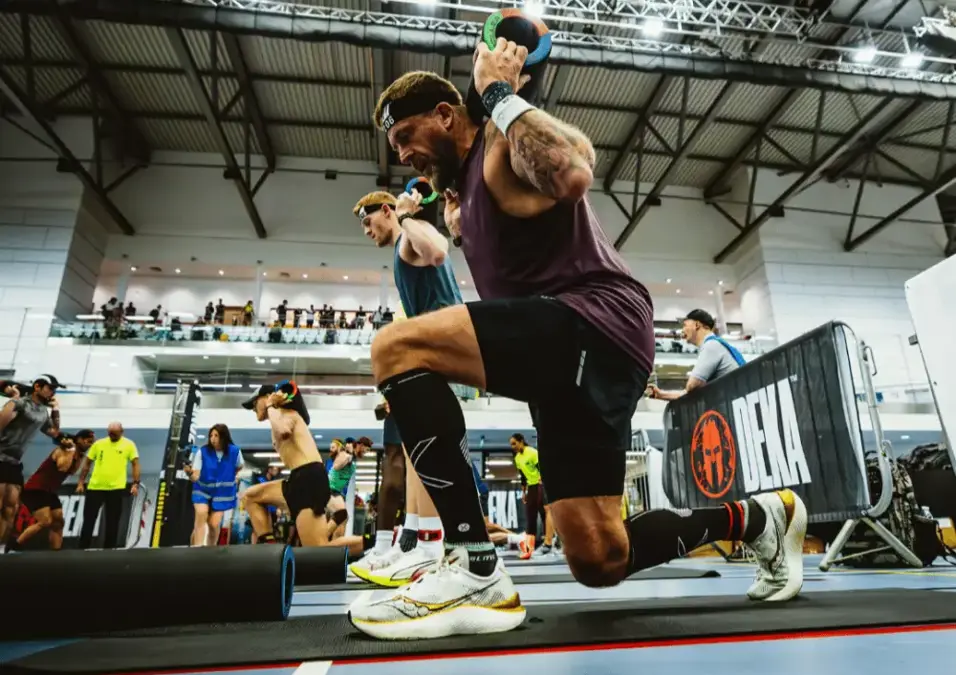 man exercising