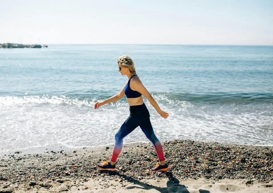 Girl walking