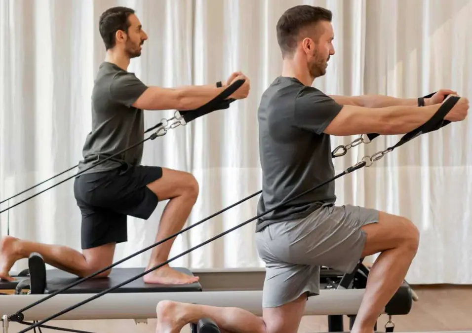 men exercising