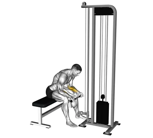 Cable Wrist Curl Thumb