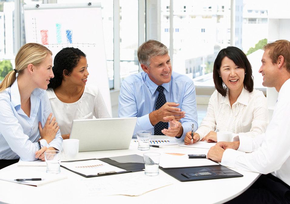 people in meeting