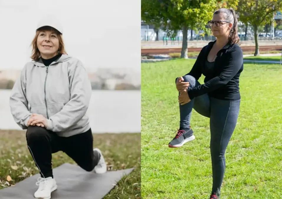 إلى النساء في سن الخمسين تمرين بسيط يحسن القوة والتوازن