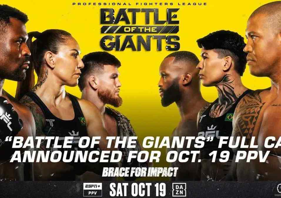PFL's 'Battle Of The Giants' In Riyadh