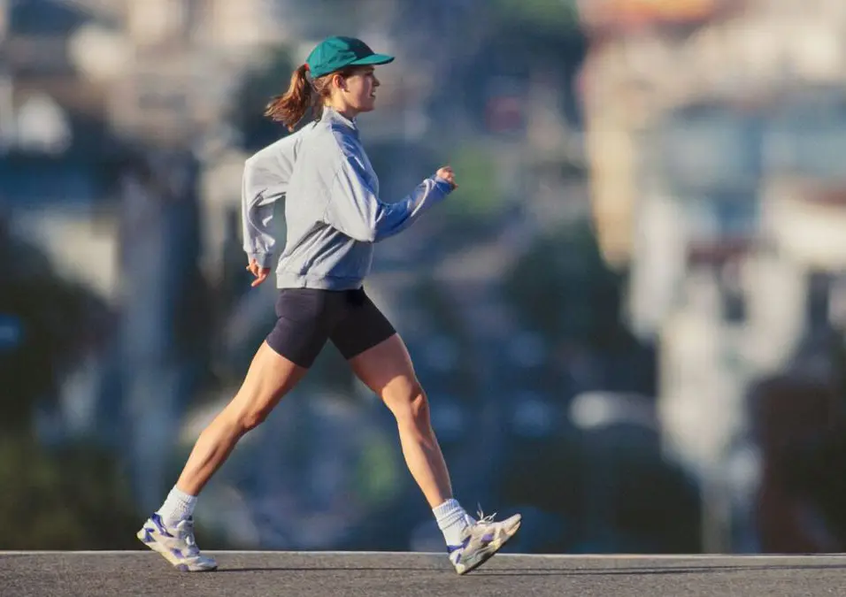 Girl running