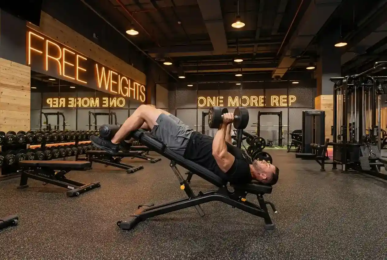 Dumbbell Decline Bench Press