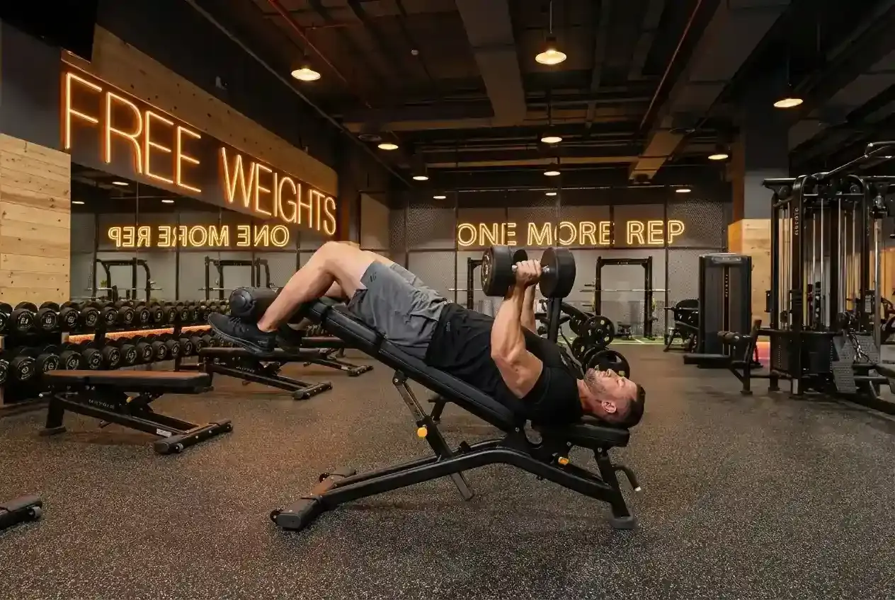 Dumbbell Decline Bench Press