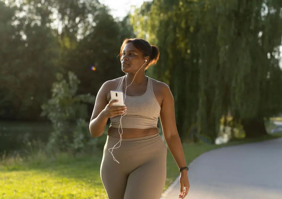 Girl walking