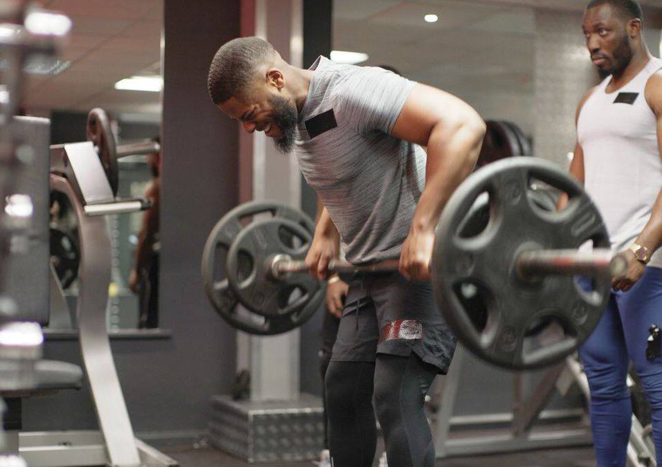 men exercising
