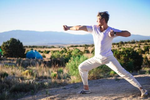 Kundalini Yoga Archer Pose