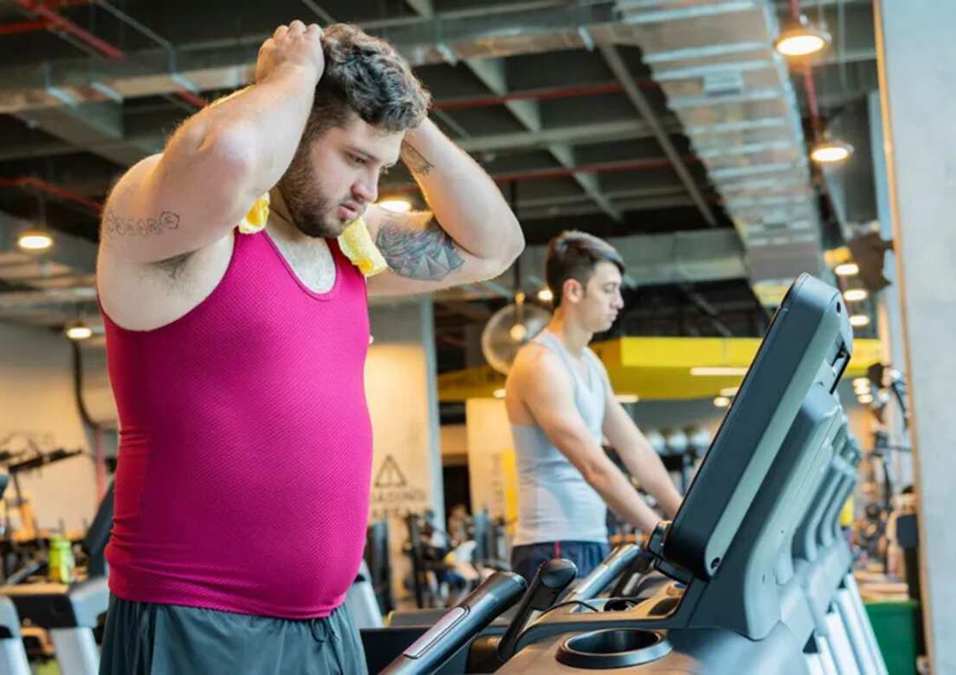 men exercising