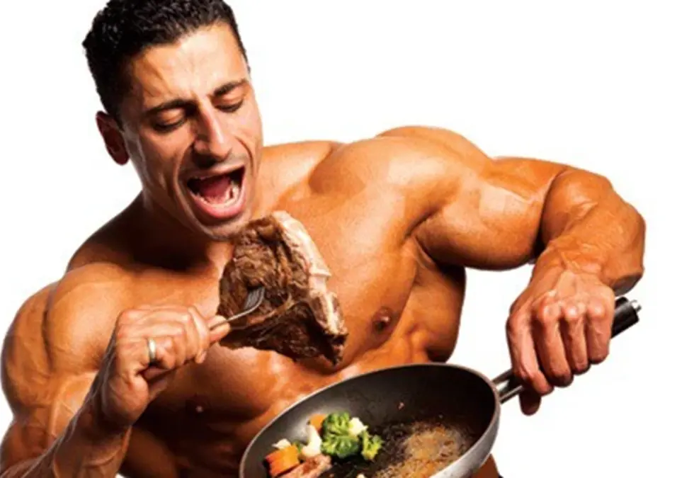Man Eating Protein Pic 503X340