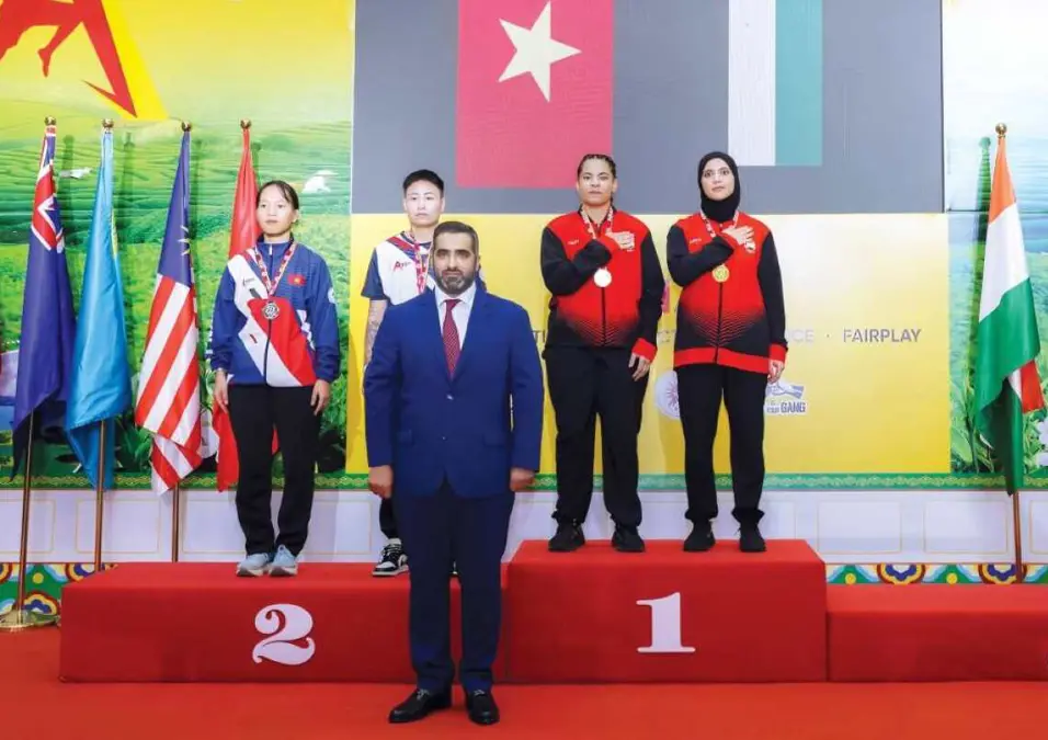 أبطال الإمارات في المواي تاي يتألقون آسيويا وعالميا