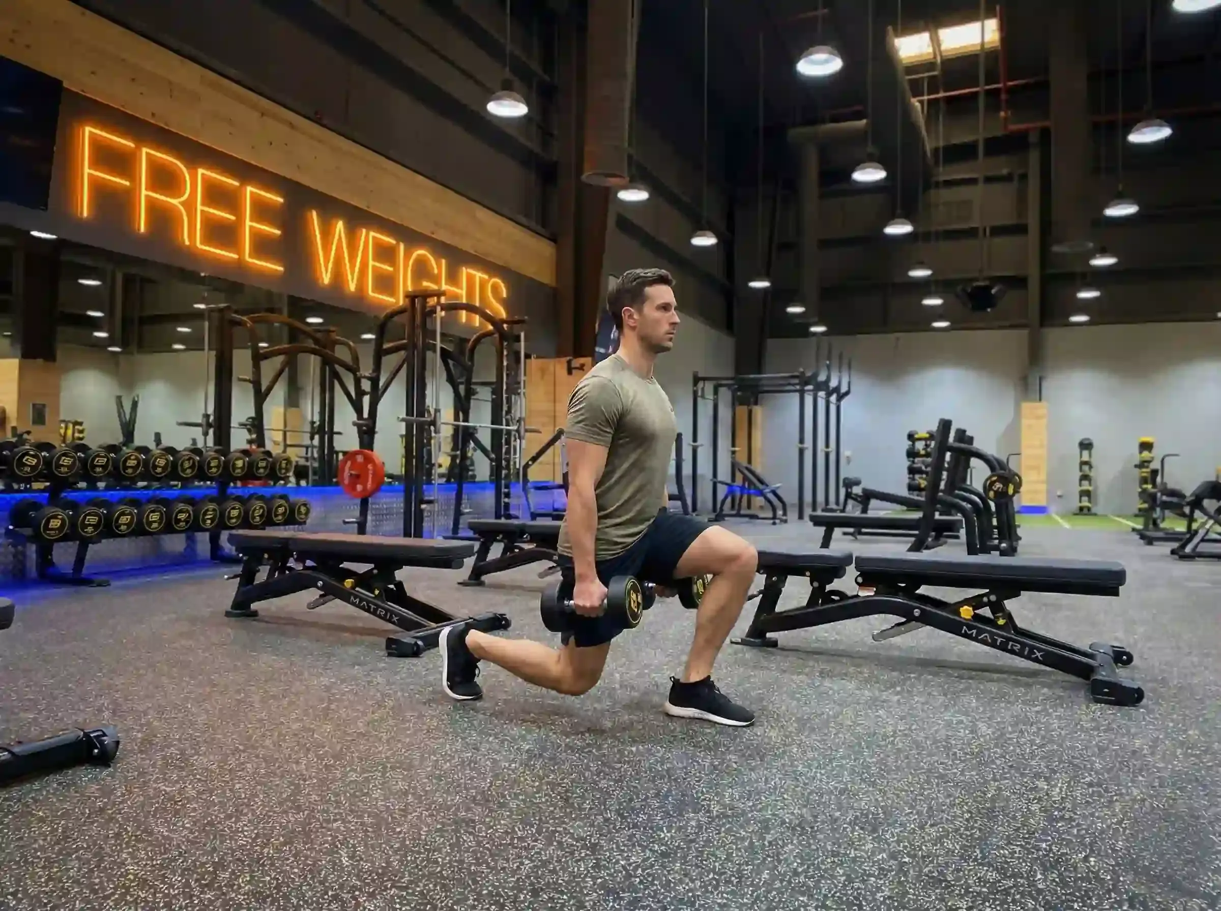Dumbbell Lunge