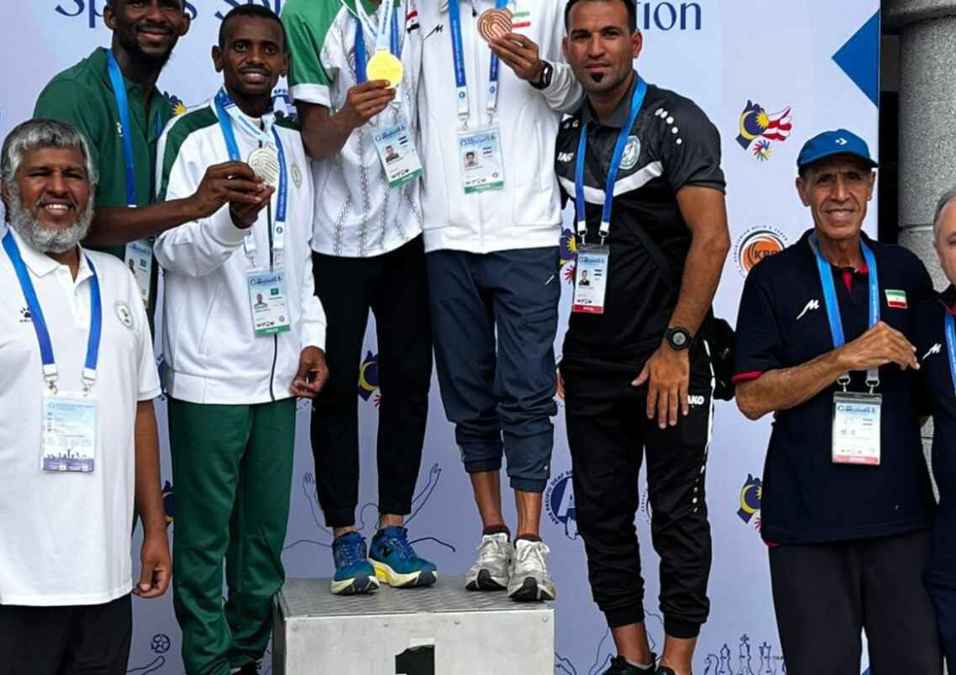 أحمد العندلي يتوّج بفضية