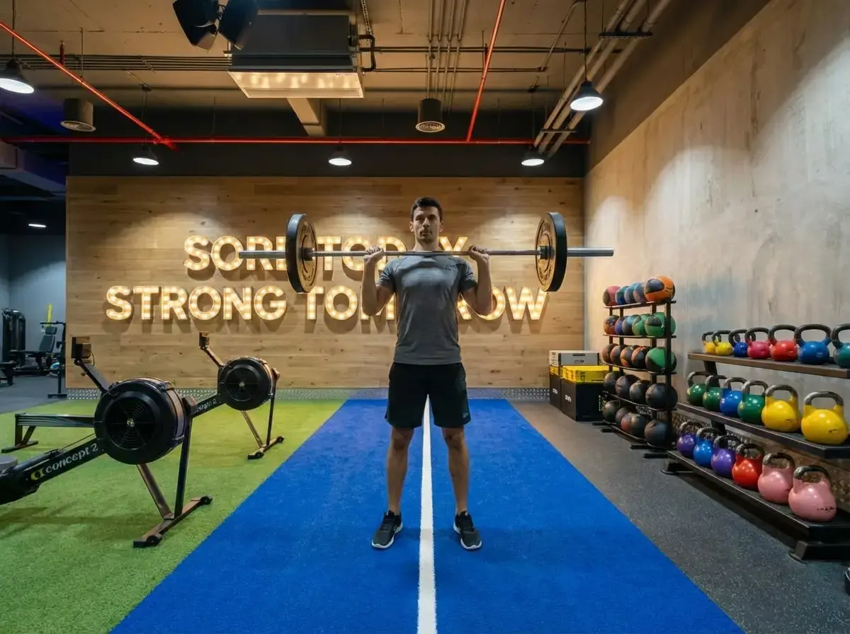 Barbell Standing Military Press