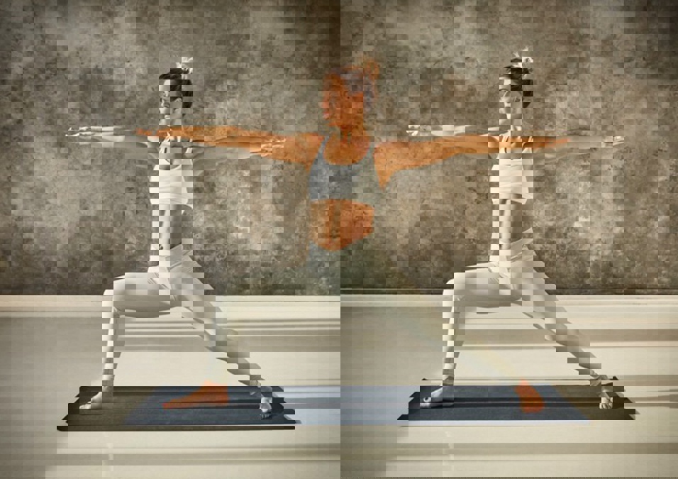 girl doing Ashtanga Yoga