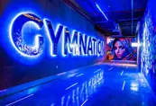 Gymnation Deem Plaza Ladies Gym Neon Hallway