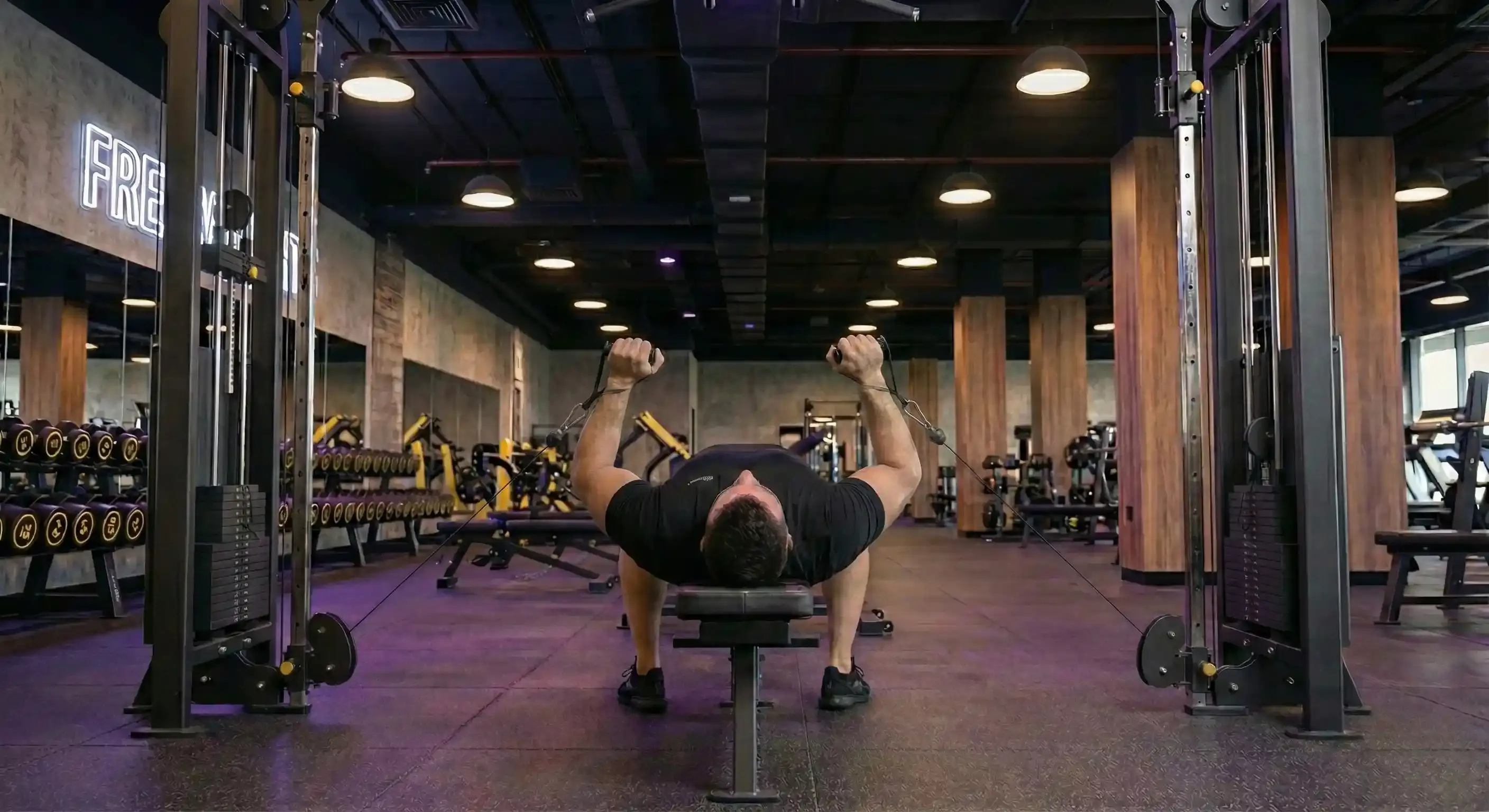 Cable Bench Press