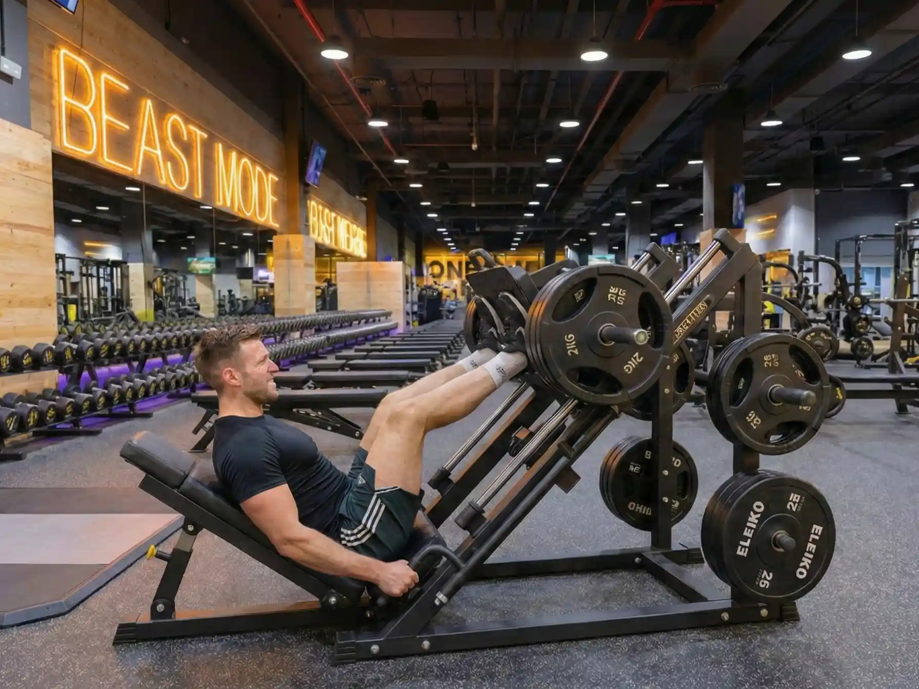 Sled 45 Degrees Leg Press