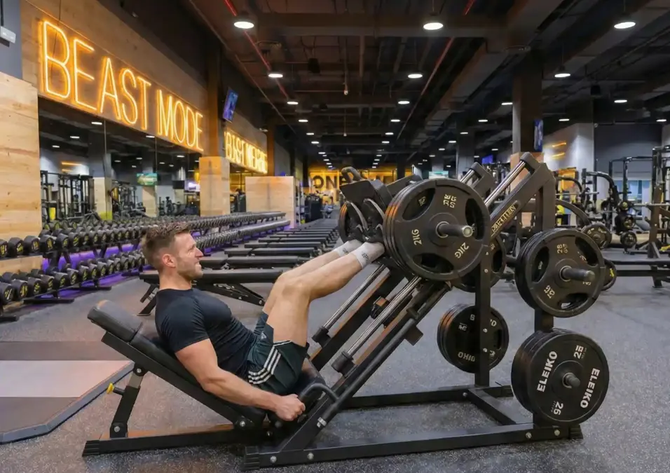 Sled 45 Degrees Leg Press
